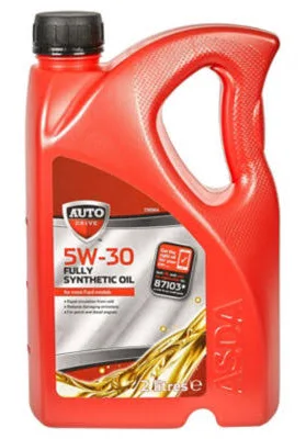 ASDA 5W-30 Fully Synthetic Ford Oil 2L