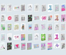CARDS (6 PACK) The 'Pick n Mix' pack COLLECTION 1 by Niki Pilkington