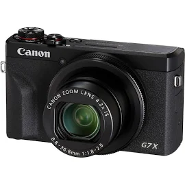 Canon PowerShot G7 x Mark III (Black)