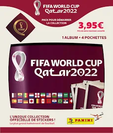 Panini FIFA World Cup 2022 Sticker Collection Starter Pack