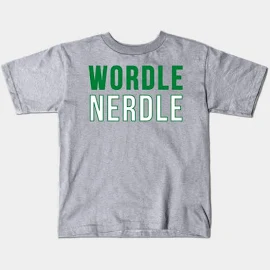 Wordle, Wordle Nerdle Kids T-Shirt | Wordle