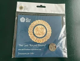 2016 - Uk - Bu £1 Coin In Royal Mint Presentation Pack - Last Round