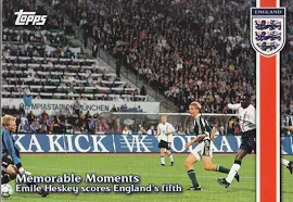 Topps - England - 2002 - Germany V England - Memorable Moments - 36