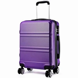 Kono 20 Inch Cabin Suitcase Lightweight ABS Carry-on Hand Luggage 4 Spinner