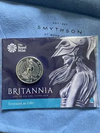 Britannia £50 Coin - Fifty Pounds Royal Mint Original Pack