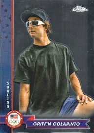 2024 Topps Chrome Olympic & Paralympic Hopefuls 88 Griffin Colapinto