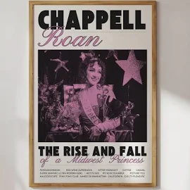 Chappell Roan Midwest Princess Poster Print