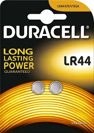Duracell LR44 Alkaline Battery (2-Pack)
