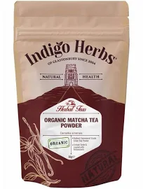 Organic Matcha Tea Powder - 50g - Ceremonial Grade - Indigo Herbs