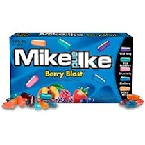 Mike & Ike Berry Blast Theatre Box - 120g - Greens -