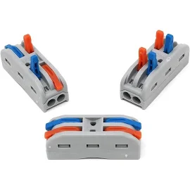 2-Way Fast Wire Connectors - Pack of 3