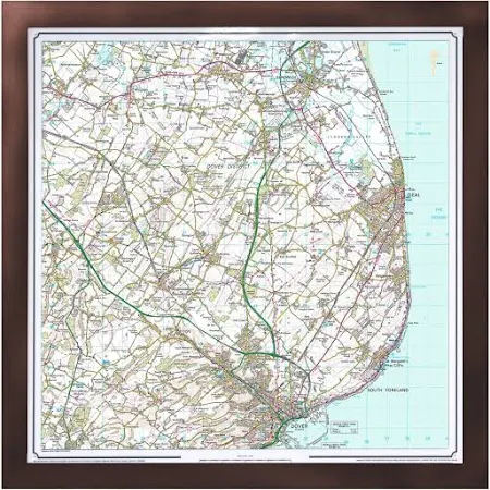 Geopacks Personalised Ordnance Survey Map