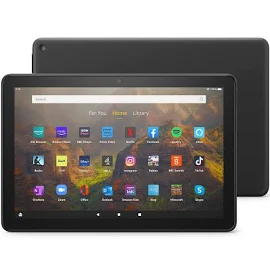 Amazon Fire HD 10 10.1" Tablet (2021) - 32 GB, Black