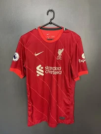 Liverpool 2021/2022 Home Football Shirt Nike Soccer Jersey Size M