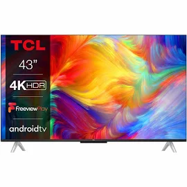TCL 43P638K 43" 4K Ultra HD Smart Android TV