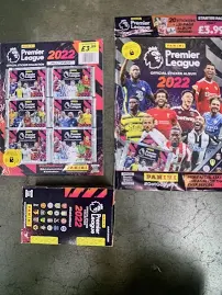 Panini Premier League 2022 Stickers Full Box 100 Packs Multipack And