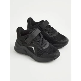 George Black Mesh Sports Trainers