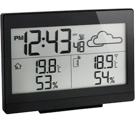 Wireless Digital Weather Station TFA Casa 35.1135.01 Black