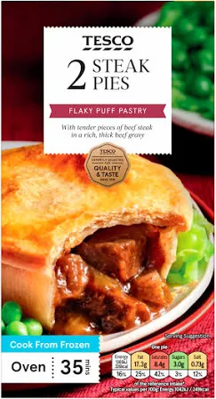 Tesco Steak Pies