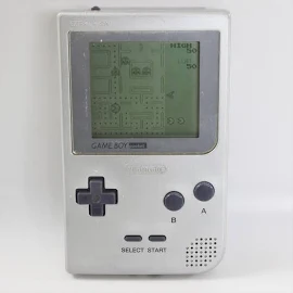 Gameboy Pocket Console Silver Mgb-001 Nintendo M11053076 Gb