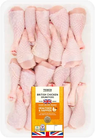Tesco British Chicken Drumsticks