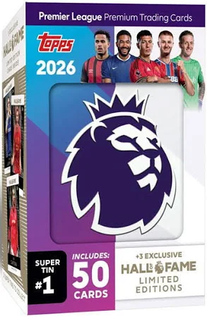 Topps Premier League Debut Edition Super Tin