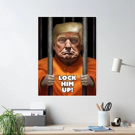 Donald Trump In Jail donald trump Poster