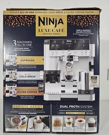 Ninja Luxe Cafe With Sip Perfect Travel Mug Es601qukcy