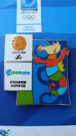 Cosmote Grand Sponsor Mascot Proteas - Athens 2004 Paralympic Games