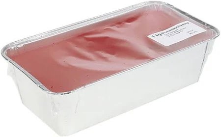 Floristik24 Flower dipping wax 1kg ruby