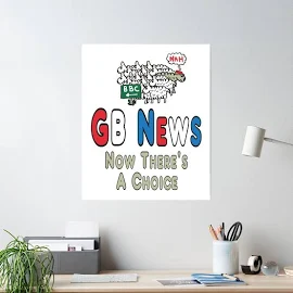 Gb News Poster - Redbubble