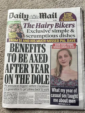 Daily Mail 20th April 2024 20/4/24