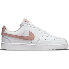 Nike Court Vision Low Next Nature White/Pink Women's Shoes, Size: 7