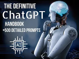 Il manuale di ChatGPT con 500 prompt / Sblocca tutto il potenziale dell'intelligenza artificiale / Ebook / Copia e incolla i prompt