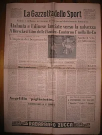 La Gazzetta Dello Sport 31/3/1958 Ciclismo Derycke Vince Il Giro Delle