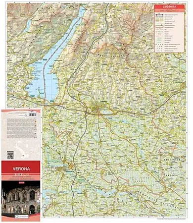 Verona. Carta Stradale della provincia 1, 150.000