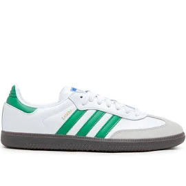 adidas Samba OG (White / Green / Grey)