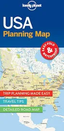 Lonely Planet - USA Planning Map