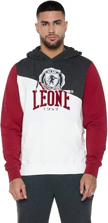 Leone 1947 Apparel. Felpa Da Uomo Invernale Con Cappuccio "varsity" Felpe Ritiro Gratis