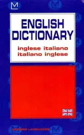 English Dictionary. Inglese-italiano, italiano-inglese