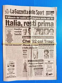 Gazzetta Dello Sport 24 Dicembre 1991