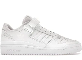 Adidas Originals White Forum Low Sneakers
