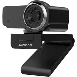 AUSDOM AW635 HD 1080p Streaming Webcam con Microfono per PC USB Web R2M