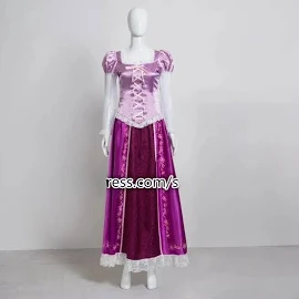 la Principessa Rapunzel Fancy Dress Costumi per adulti per Halloween/festa di Carnevale Costumi