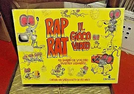 GIOCO IN SCATOLA RAP RAT CON VHS PER RICAMBI SOCIETA' TAVOLO KM black | ebay Giochi da tavolo