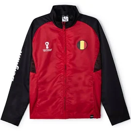 Giacca Raglan rossa Coppa del Mondo 2022 Belgio - Uomo - Rosso - 3XL