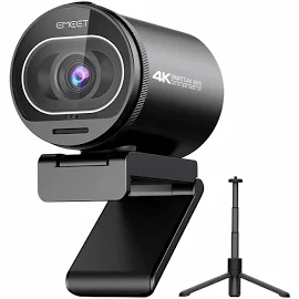 Webcam 4K Streaming Web Camera 1080P 60FPS USB Camera EMEET S600 Autofocus Living Stream Camera con