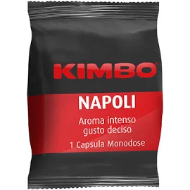 Kimbo 100 Capsule Napoli compatibili Lavazza Espresso Point