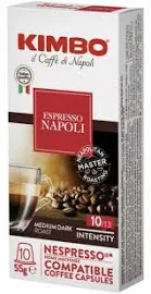 Kimbo - 10 Capsule compatibili Nespresso Napoli