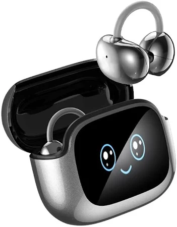 NE32 AI - Traduttore per cuffie 3 in 1, in tempo reale, 136 lingue con app, vero traduttore Bluetooth senza fili, 40H Open Ear, per iOS e Android,
